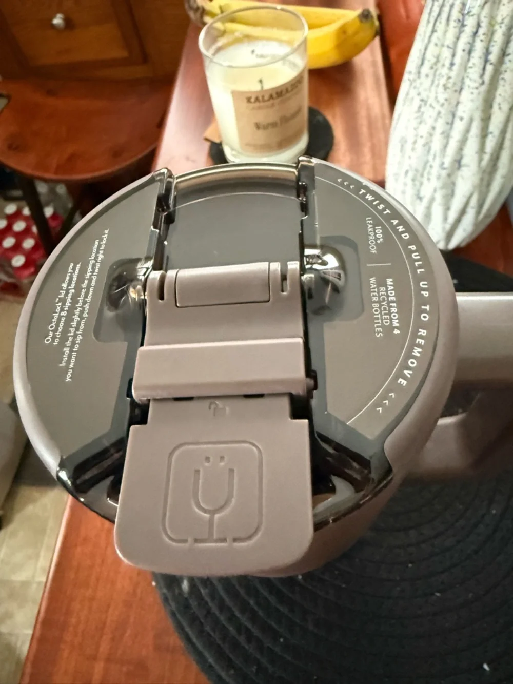 MŪV Insulated Travel Mug in Java - 35oz - Picture 2 of 4